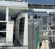 평택산업단지 특수항온항습기(공랭식응축기)설치